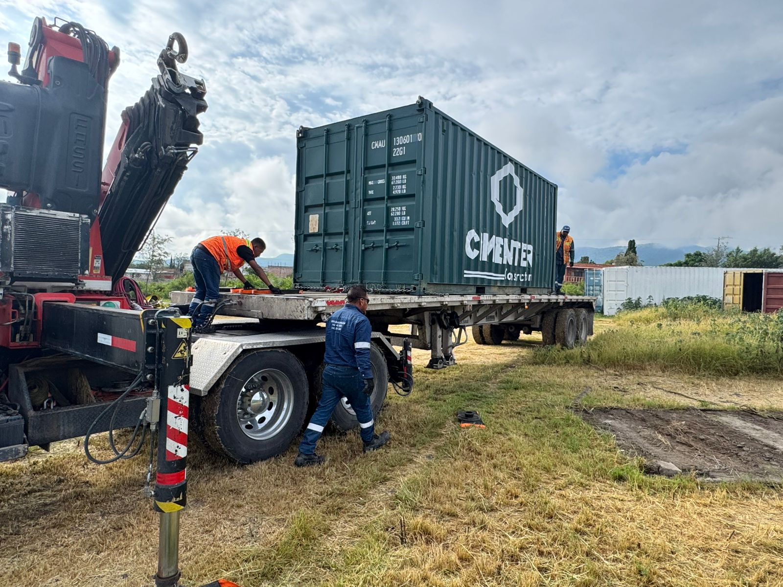 Contenedor para construcción