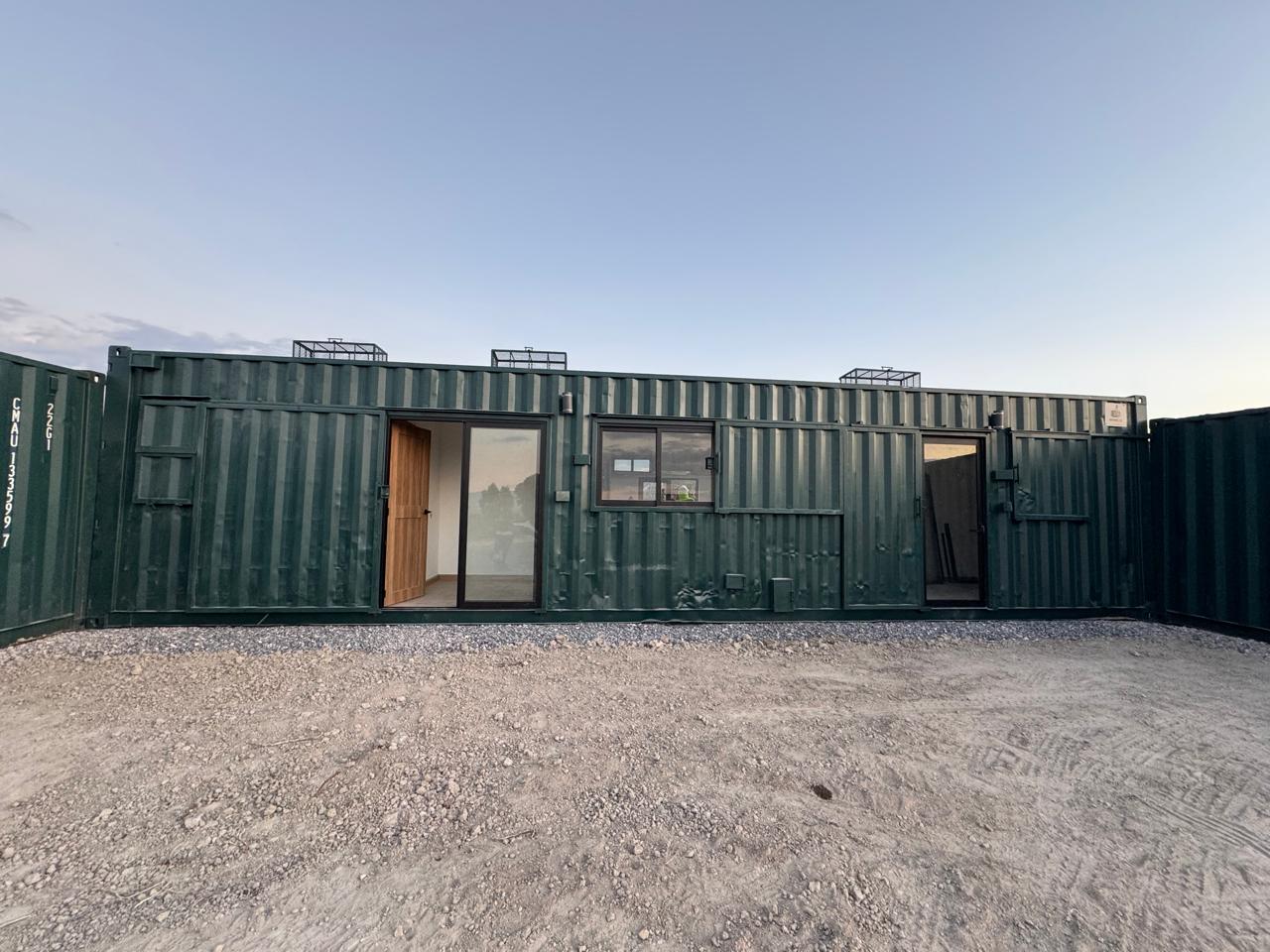 Contenedor residencial terminado